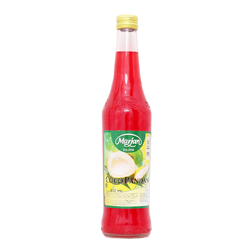 Sirup Marjan  Squash Cocopandan 450 Ml 006046 Mirota 